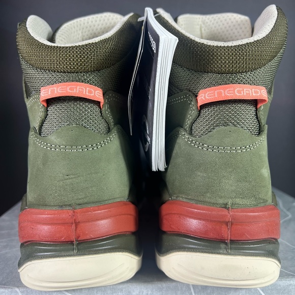 NIB LOWA Women’s Renegade GTX MID Ws Grey/Green Panna Boots - Size: 10 1/2 US - Picture 12 of 15